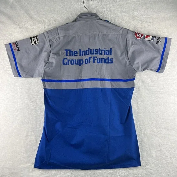 Vintage Hemelgarn Racing Scott Goodyear Shirt Medium CART Indy Car Pit Crew